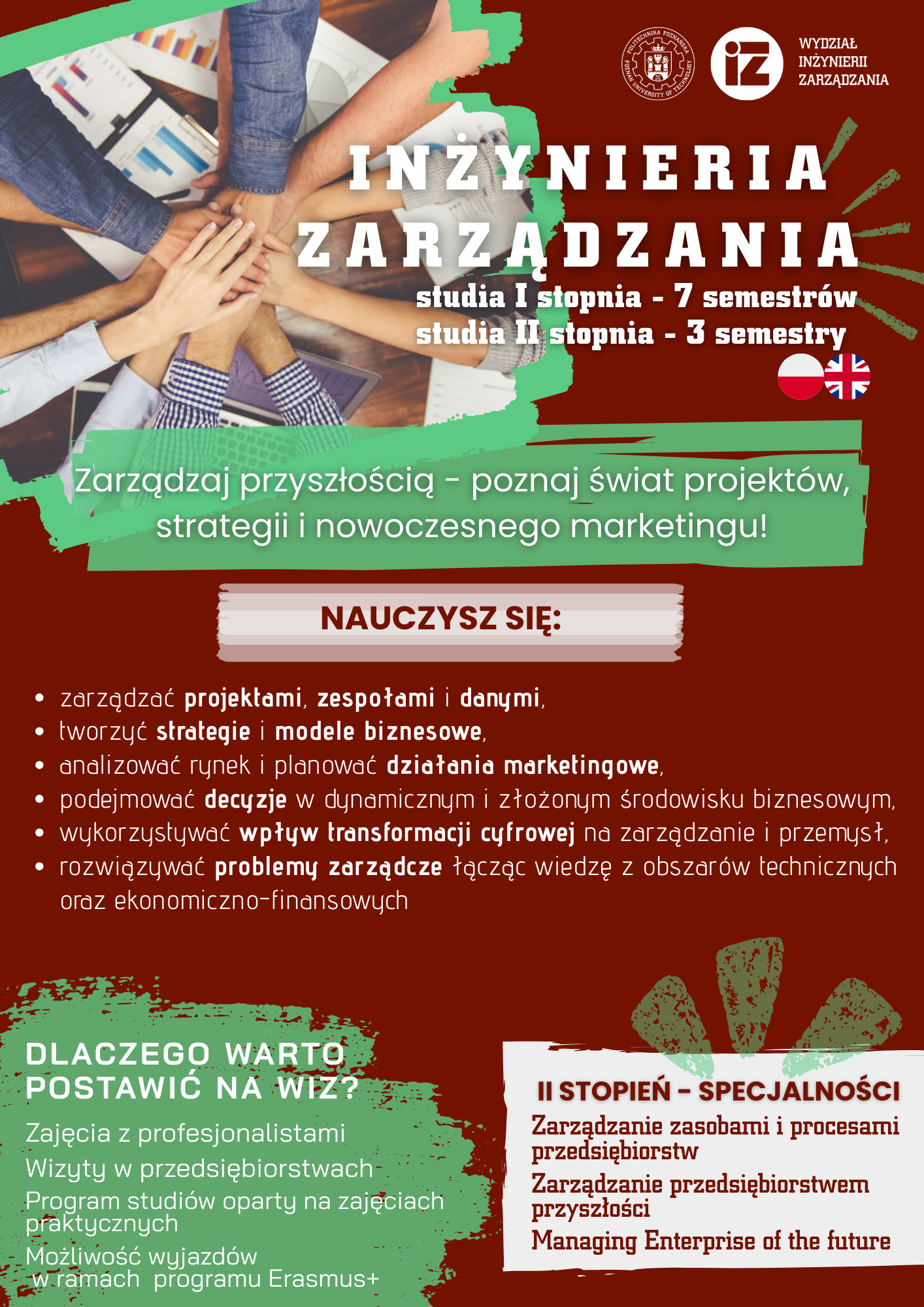 plakat - INŻYNIERIA ZARZĄDZANIA