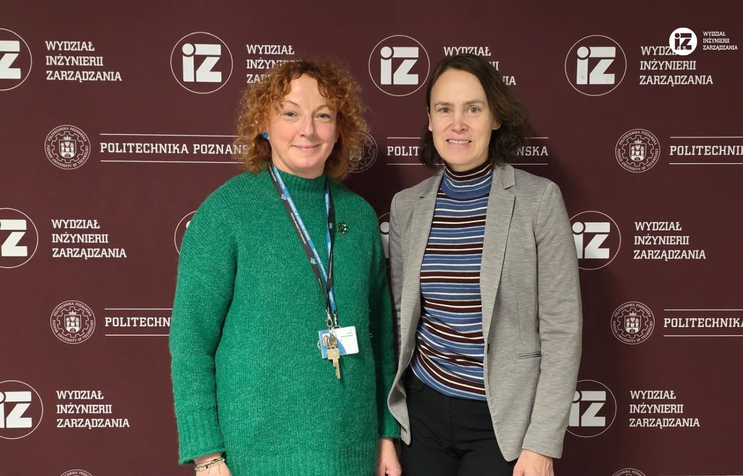 prof. Gajsek z prodziekan Oleśków-Szłapką