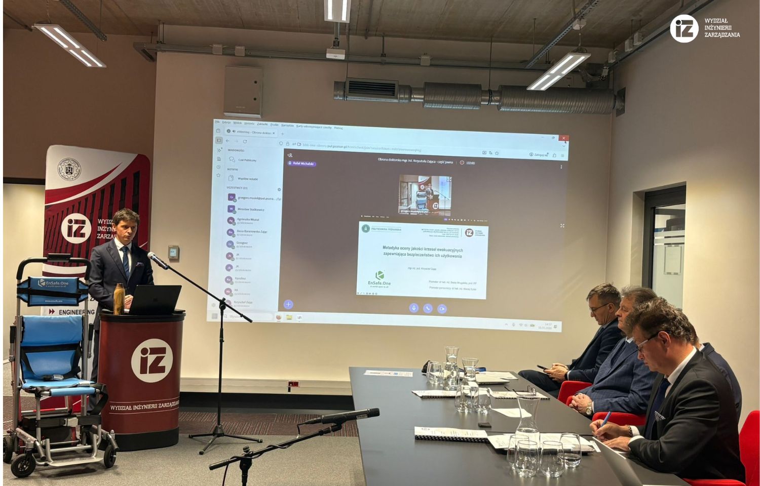 Obrona mgr inż. Krzysztofa Zająca