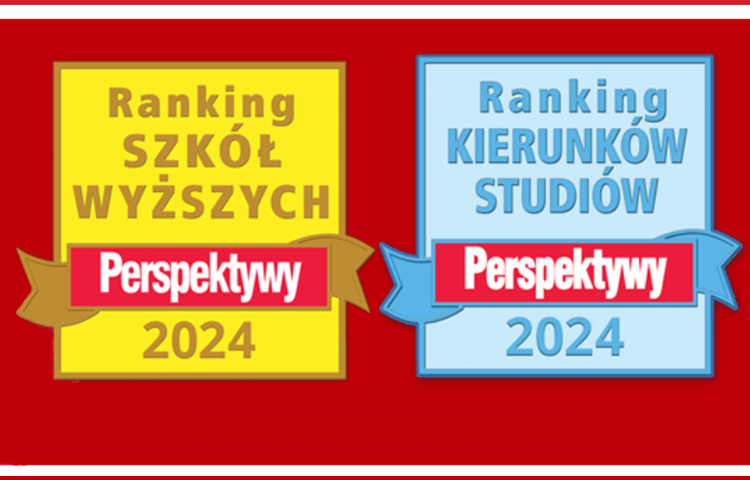 Plakat promujący ranking szkół wyższych i kierunków studiów portalu "Perspektywy"