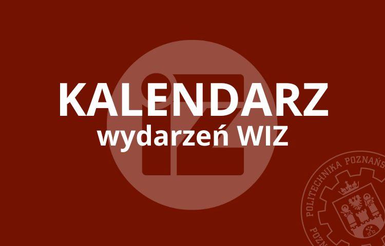 kalendarz wydarzeń WIZ