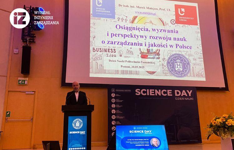 prof. M.Matejun na Dniach Nauki PP
