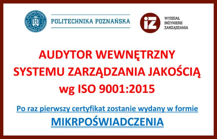 szkolenie na audytora