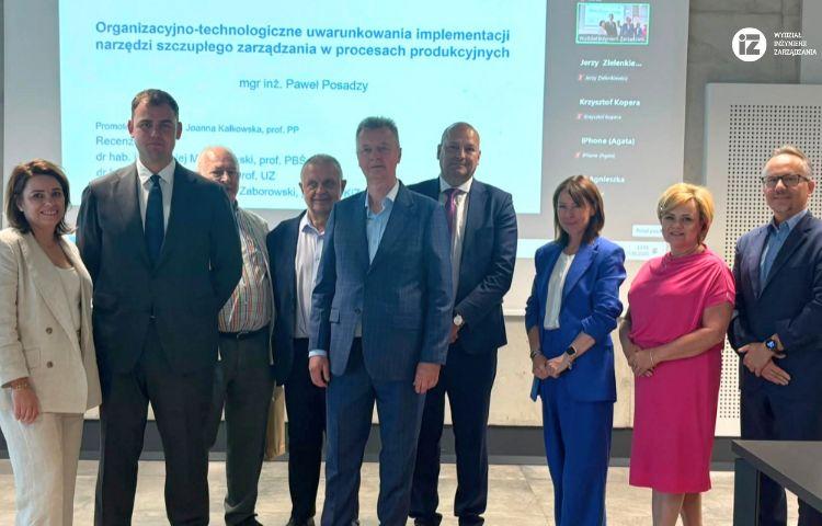 Obrona doktorska mgr inż. Pawła Posadzego