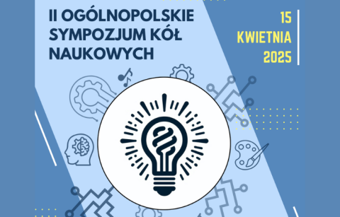 II Ogólnopolskie Sympozjum Kół Naukowych - poster informacyjny