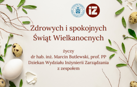 Życzenia od Dziekana WIZ
