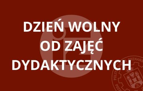 dzień wolny od zajęć dydaktycznych