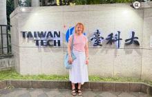 Wizyta prodziekan dr inż. Joanny Oleśków-Szłapki w NTUST, Tajwan