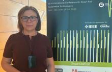 dr Oksana Erdeli na konferencji SpliTech
