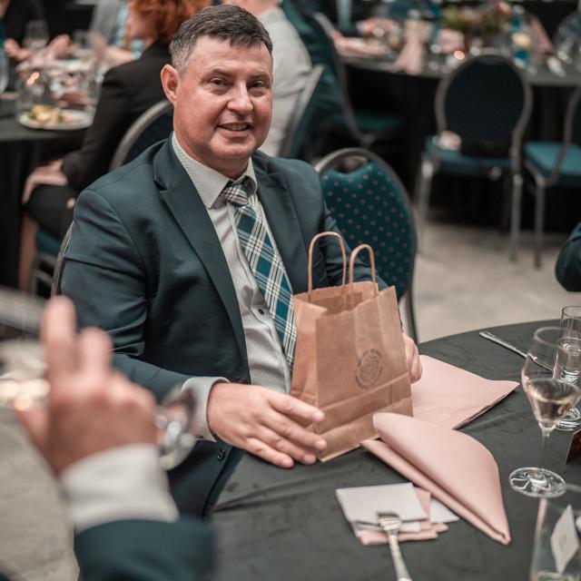 Zdjęcie z gali konferencji 70 lat nauk o zarządzaniu na Politechnice Poznańskiej