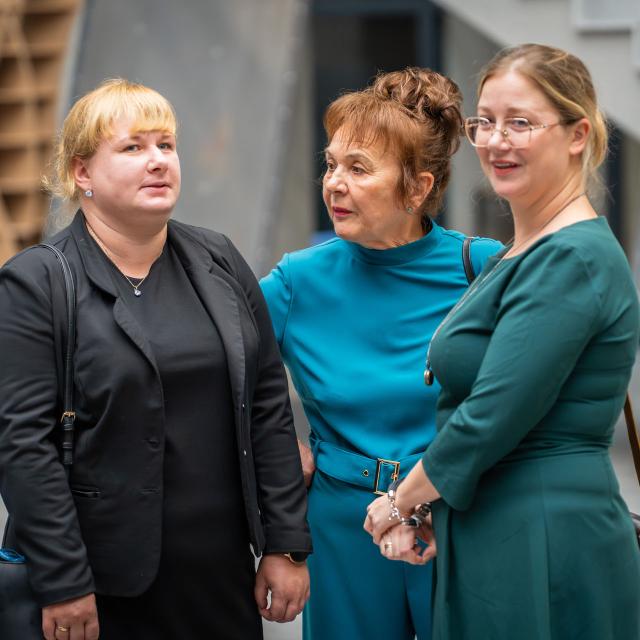 Zdjęcie z gali konferencji 70 lat nauk o zarządzaniu na Politechnice Poznańskiej