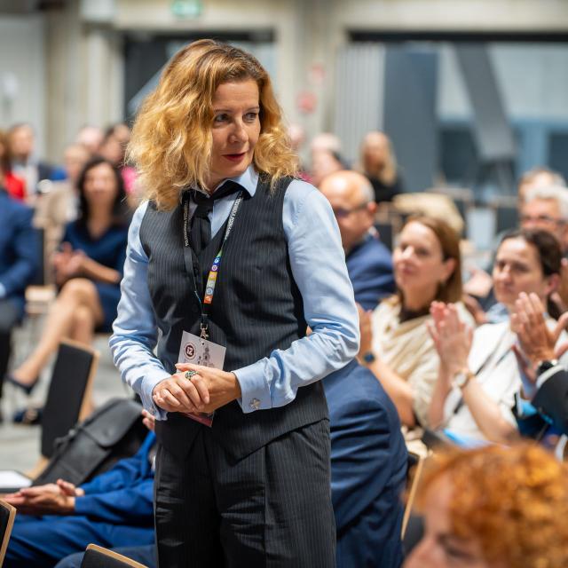 Zdjęcie z gali konferencji 70 lat nauk o zarządzaniu na Politechnice Poznańskiej