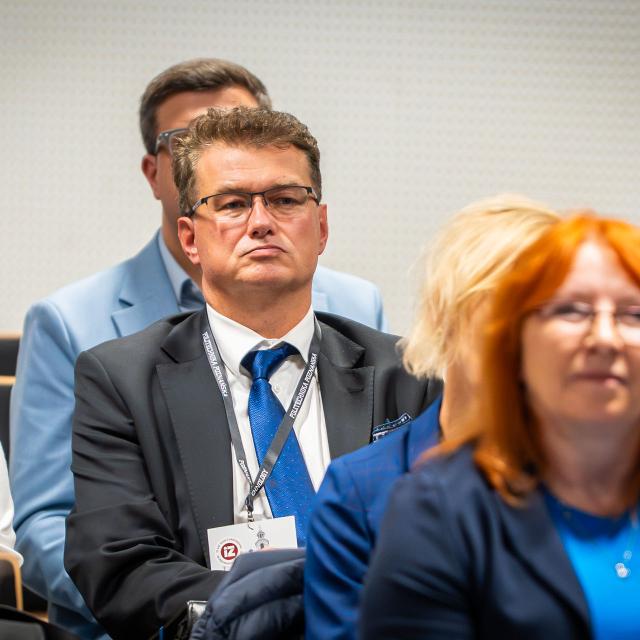 Zdjęcie z gali konferencji 70 lat nauk o zarządzaniu na Politechnice Poznańskiej