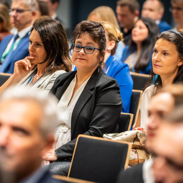 Zdjęcie z gali konferencji 70 lat nauk o zarządzaniu na Politechnice Poznańskiej