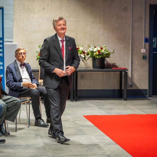 Zdjęcie z gali konferencji 70 lat nauk o zarządzaniu na Politechnice Poznańskiej