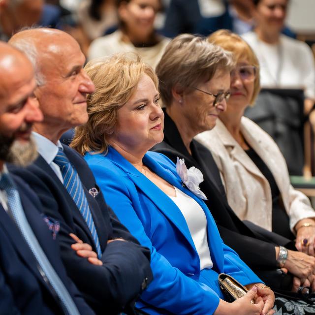 Zdjęcie z gali konferencji 70 lat nauk o zarządzaniu na Politechnice Poznańskiej