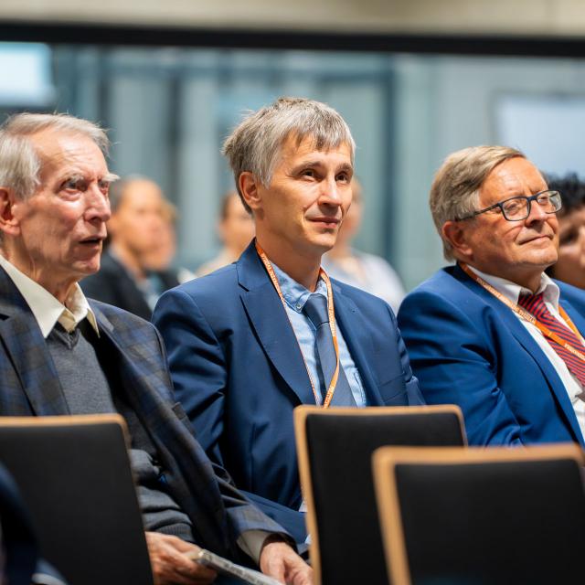 Zdjęcie z gali konferencji 70 lat nauk o zarządzaniu na Politechnice Poznańskiej