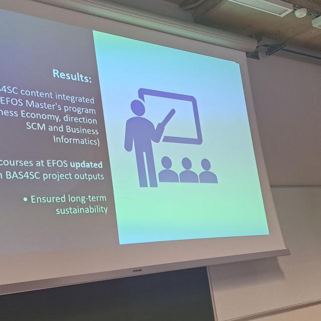 Zdjęcie uczestników sesji specjalnej zorganizowanej w ramach projektu BAS4SC