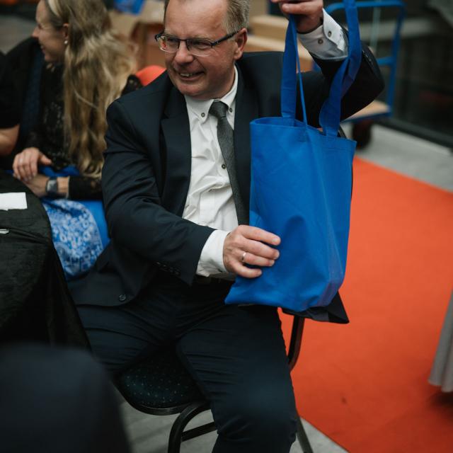 Zdjęcie z gali konferencji 70 lat nauk o zarządzaniu na Politechnice Poznańskiej