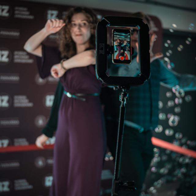 Zdjęcie z gali konferencji 70 lat nauk o zarządzaniu na Politechnice Poznańskiej