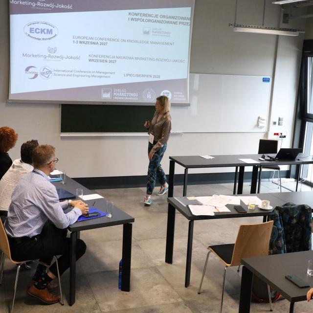 Zdjęcie z sesji tematycznej konferencji