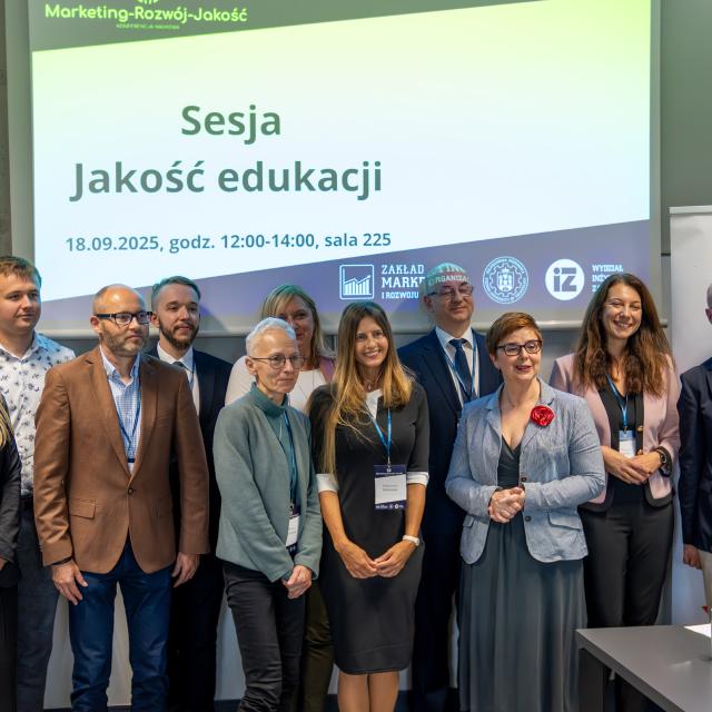 Zdjęcie z sesji tematycznej konferencji