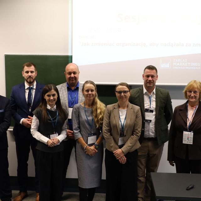 Zdjęcie z sesji tematycznej konferencji