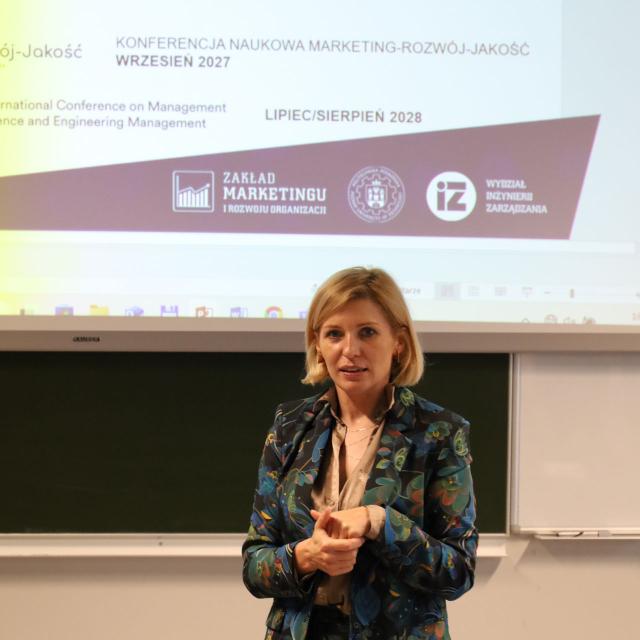 Zdjęcie z sesji tematycznej konferencji