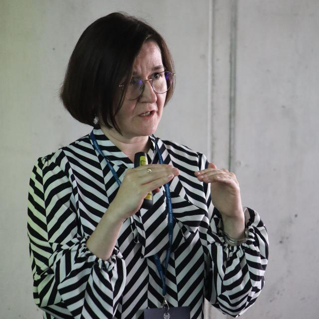 Zdjęcie z sesji tematycznej konferencji