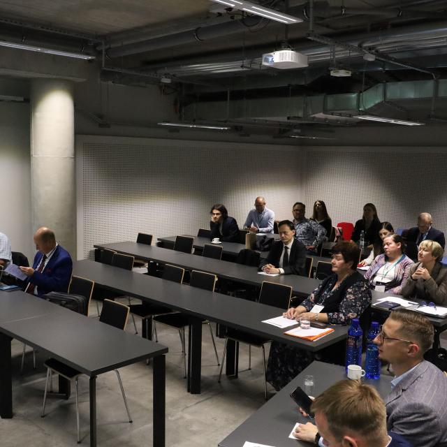 Zdjęcie z sesji tematycznej konferencji