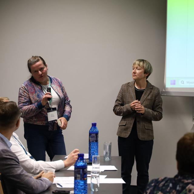 Zdjęcie z sesji tematycznej konferencji