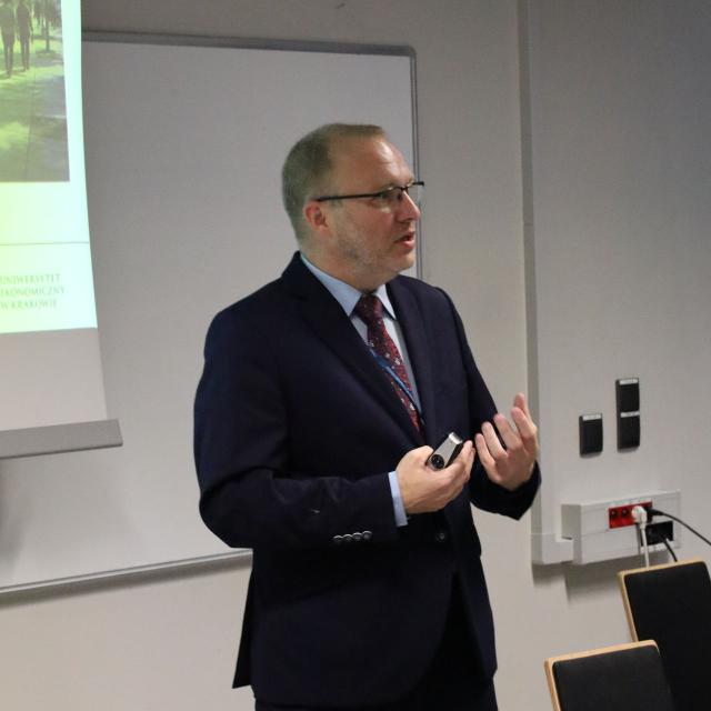 Zdjęcie z sesji tematycznej konferencji