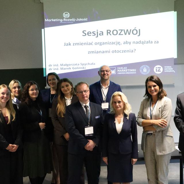 Zdjęcie z sesji tematycznej konferencji