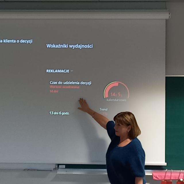 Zdjęcie uczestników wykładu "WIZ-BIZ-LOG DAY – Analityka biznesowa i projekt BAS4SC"