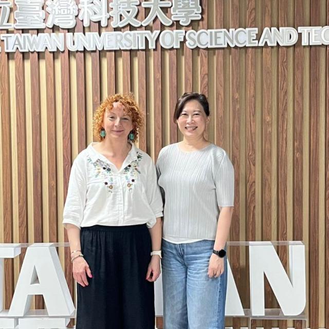 Wizyta prodziekan dr inż. Joanny Oleśków-Szłapki w NTUST, Tajwan