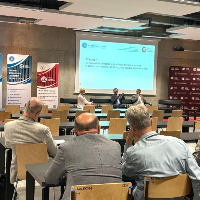 Panel dyskusyjny podczas seminarium naukowego 25.05.26